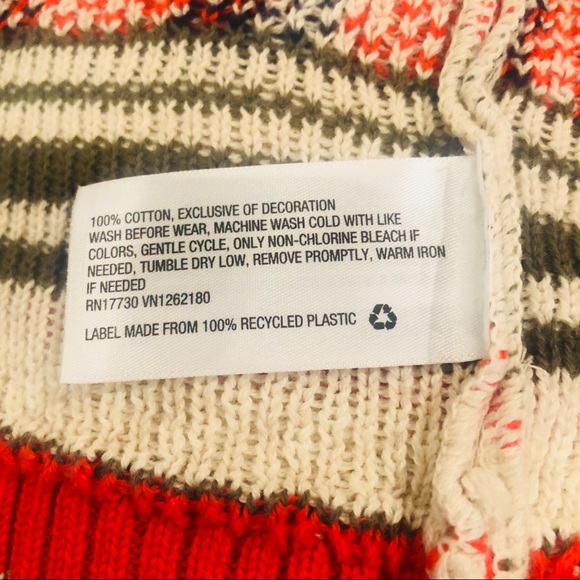 Cat & Jack Boys Collared Sweater Cardigan Wolf - Picture 7 of 7